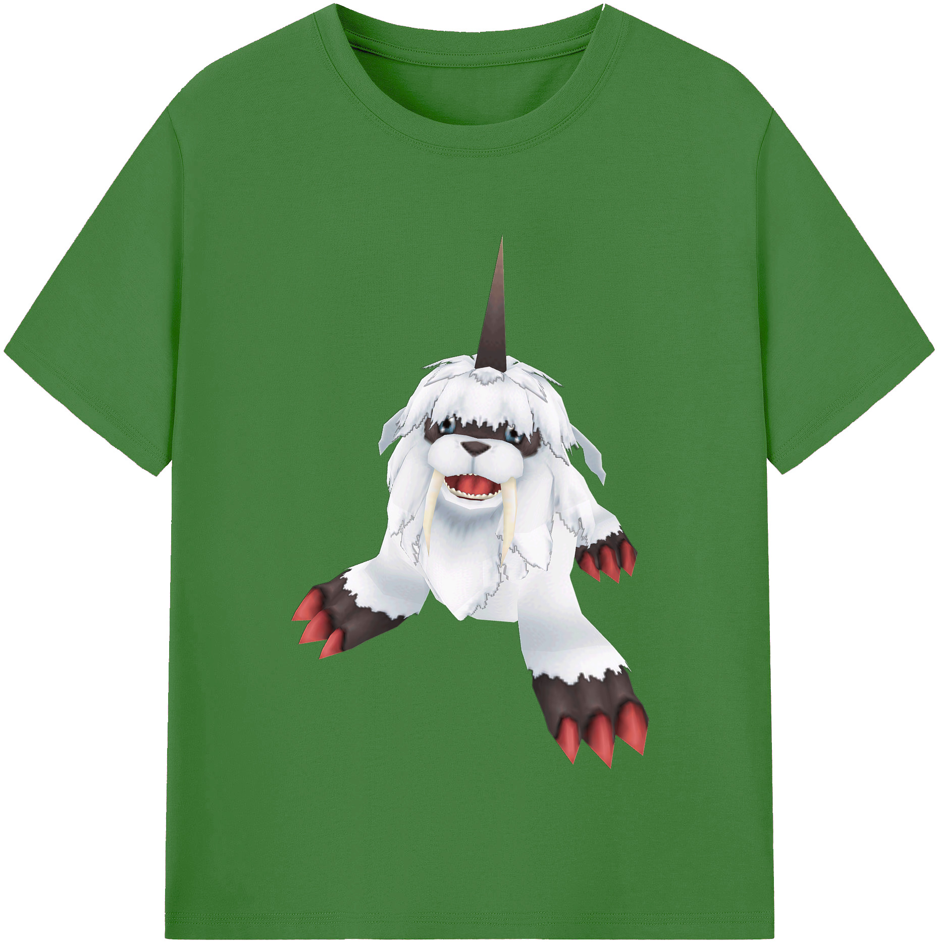 （画像用） Digimon デジタルモンスター/デジモン レディースカジュアルプリントTシャツ（綿100％）